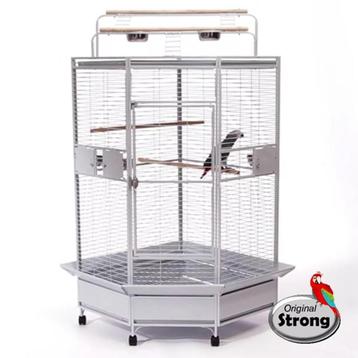 Papegaaienkooi Villa Erica Hamerslag Parelwit nu 10% korting beschikbaar voor biedingen