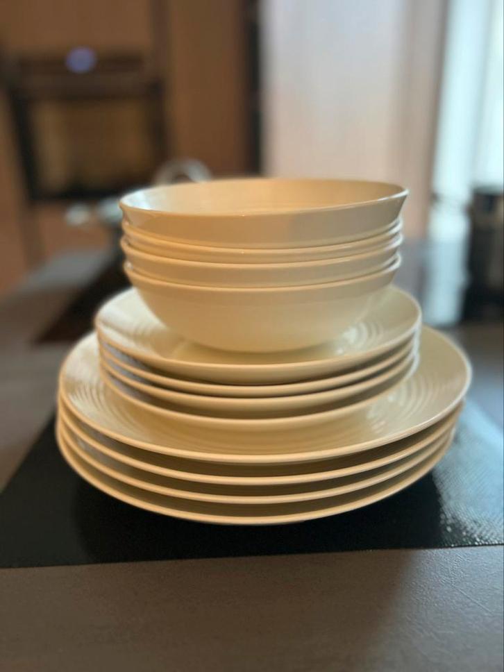 Gordon Ramsay Maze serviesset wit – 12-delig, Antiek en Kunst, Antiek | Servies compleet, Ophalen