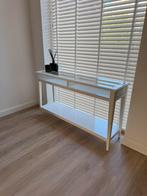 IKEA Liatorp bijzettafel wit, Ophalen, Minder dan 55 cm, Gebruikt, Rond