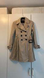 Zara Basic trenchcoat maat M, Kleding | Dames, Jassen | Zomer, Gedragen, Beige, Maat 38/40 (M), Ophalen of Verzenden