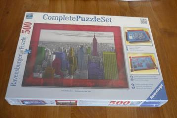 Nieuw Ravensburger '' NEW YORK COLORS '' 500 st. beschikbaar voor biedingen