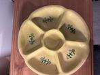 Vintage bord Flora Keramiek Gouda Holland, Antiek en Kunst, Antiek | Keramiek en Aardewerk, Ophalen of Verzenden
