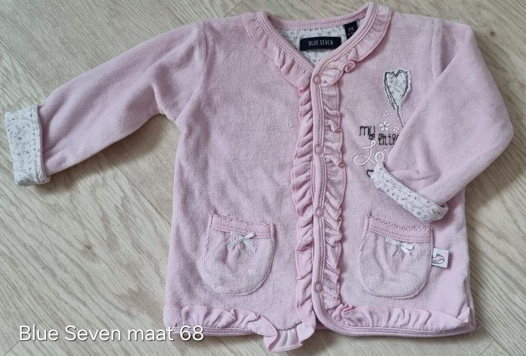 Vest maat 68 Blue Seven, Blue seven, Ophalen of Verzenden, Zo goed als nieuw, Truitje of Vestje