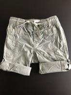 H&M oprolbaar broekje maat 68 groen korte broek, Gebruikt, Broekje, Meisje, H&M