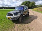SsangYong Korando 2.9 TD HR 2004 nw APK 3500 kg trekgewicht, Stof, Zwart, Origineel Nederlands, Particulier