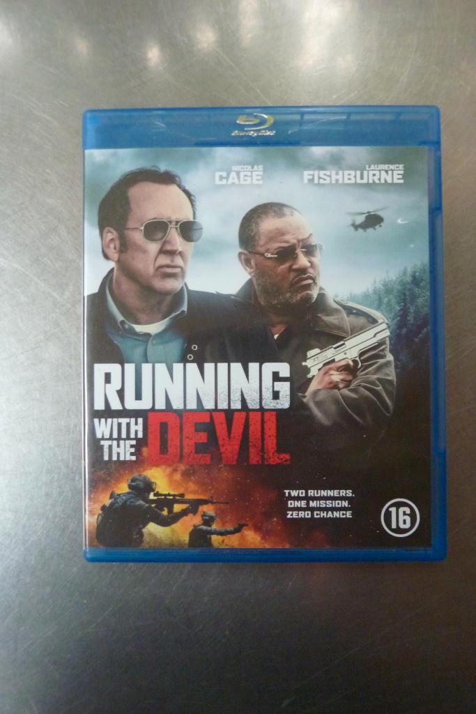 Running With The Devil (Nicolas Cage, Laurence Fishburne), Cd's en Dvd's, Blu-ray, Zo goed als nieuw, Actie, Ophalen of Verzenden
