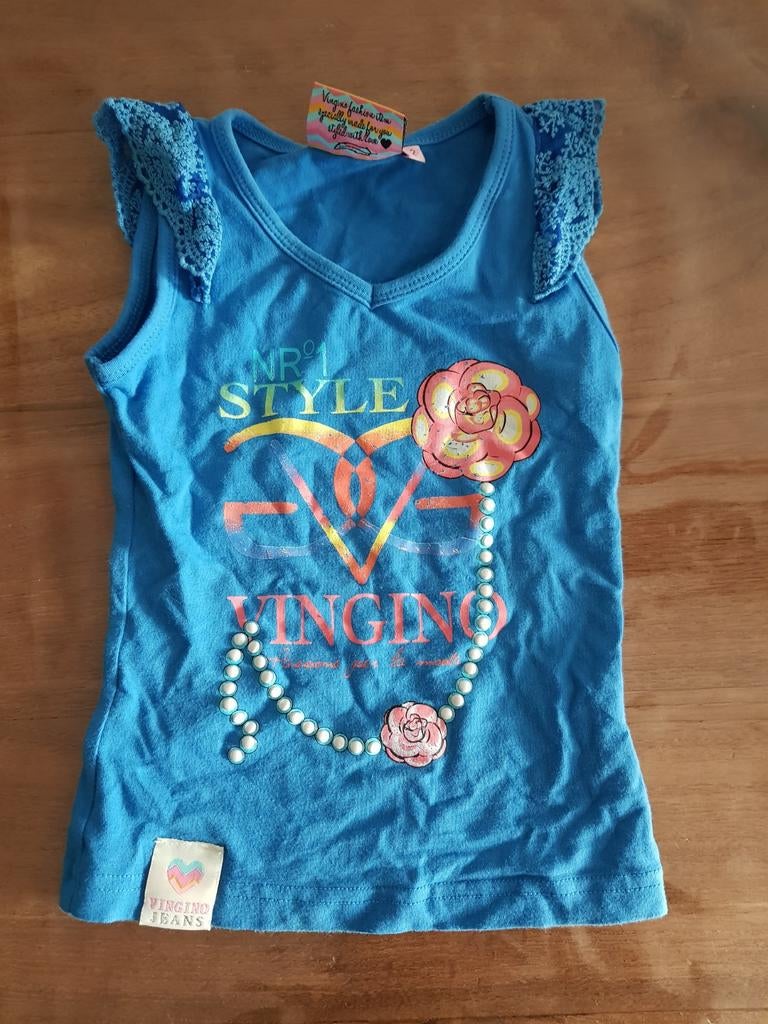 Vingino shirt meisje maat 92, Gebruikt, Meisje, Ophalen of Verzenden, Vingino