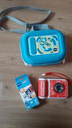 Blauwe V-Tech Kidizoom camera, Kinderen en Baby's, Speelgoed | Vtech, Ophalen of Verzenden, Zo goed als nieuw