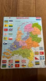 Nederlandse puzzel landkaart, Ophalen, Gebruikt