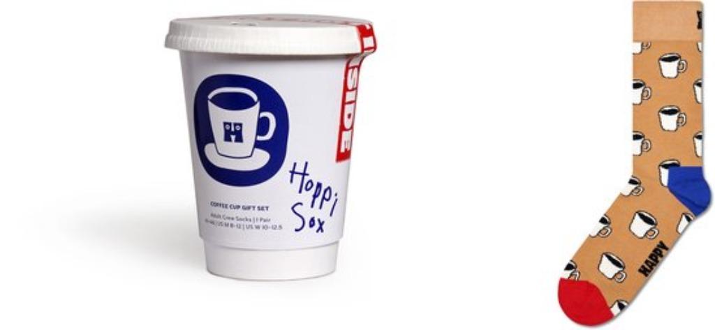 HAPPY SOCKS GIFTSET COFFEE 700 stuks van €14,- voor €4,95 ps, Ophalen of Verzenden, Textiel