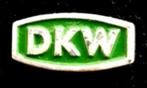 D.K.W. motor speld groen gelakt, Verzenden, Zo goed als nieuw, Transport, Speldje of Pin