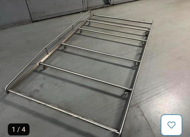 Imperiaal rvs Ford Transit Connect L2 imperial, Auto diversen, Dakdragers, Zo goed als nieuw, Ophalen