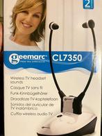 Geemarc CL7350 draadloze tv-koptelefoon, Audio, Tv en Foto, Koptelefoons, Overige merken, Op oor (supra aural), Zo goed als nieuw