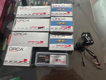 ORCA System Brushless competition 4,5/17,5/21,5 LipoHV 7,7v  beschikbaar voor biedingen
