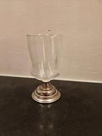 Fries draadglas met nikkelen voet, Ophalen of Verzenden