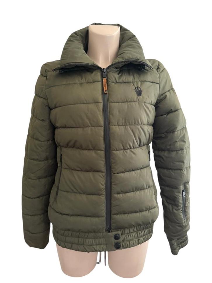 Marikoo jas S, Kleding | Dames, Jassen | Winter, Zo goed als nieuw, Maat 36 (S), Groen, Ophalen of Verzenden