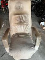 Fauteuil, Goossens Breda, verstelbaar, Ophalen, Gebruikt, 50 tot 75 cm, Leer