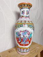 Vintage hoge Chinese vaas, Antiek en Kunst, Antiek | Vazen, Ophalen of Verzenden