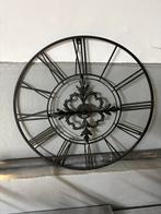 Riverdale Klok 70cm Zwart - Wanddecoratie, Huis en Inrichting, Woonaccessoires | Klokken, Ophalen of Verzenden, Nieuw, Analoog