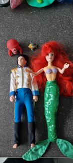 Ariel, Prins Eric, Botje en Sebastiaan - Disney, Ophalen of Verzenden, Gebruikt, Barbie