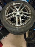 VW Polo Winterbanden Polaris 5 op Velg - 195/55 R16, Auto-onderdelen, Banden en Velgen, Gebruikt, 16 inch, Banden en Velgen, Personenwagen