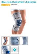 BAUERFEIND GenuTrain S kniebrace (NIEUW), Sport en Fitness, Gezondheidsproducten en Wellness, Ophalen of Verzenden, Nieuw, Overige typen