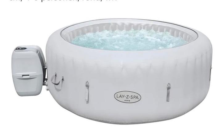 Fijne Jacuzzi Lay-Z-Spa Paris, Tuin en Terras, Bubbelbaden en Hottubs, Gebruikt, Ophalen
