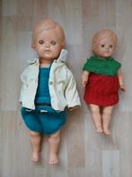 2 oude poppen, Verzamelen, Ophalen of Verzenden, Gebruikt, Pop