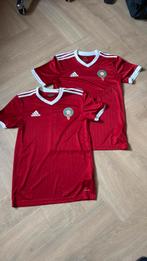 2 originele voetbalshirts Marokko maat S, Maat S, Ophalen of Verzenden, Zo goed als nieuw, Shirt