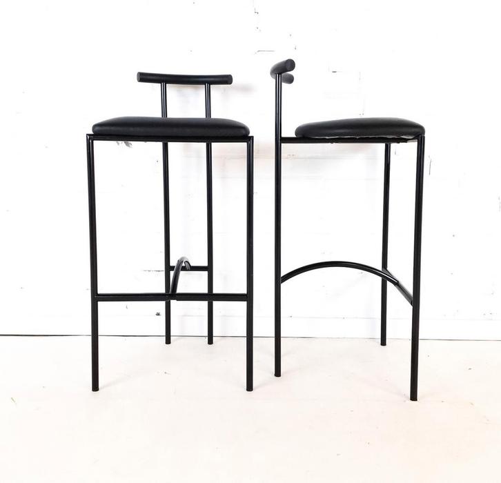 2x vintage barkruk Tokyo Rodney Kinsman Bieffeplast, Antiek en Kunst, Antiek | Meubels | Stoelen en Banken, Ophalen