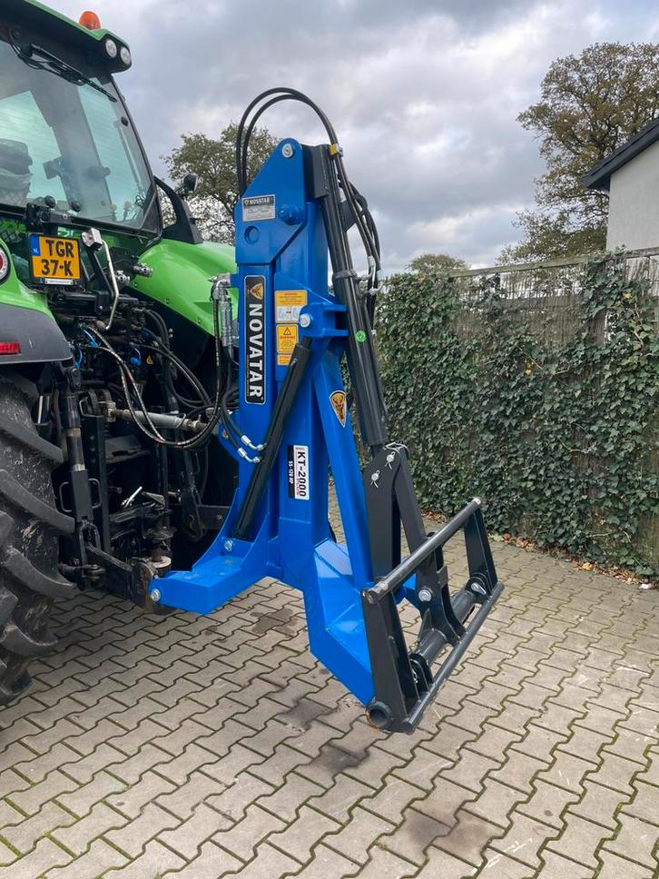 Achterlader Novatar KT-Single, Zakelijke goederen, Agrarisch | Werktuigen, Akkerbouw, Bollenteelt, Boomteelt, Fruitteelt, Glastuinbouw