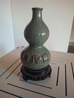 Chinees craquele celadon kalebas vaasje, Antiek en Kunst, Ophalen of Verzenden