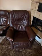 Leren fauteuil, Himolla, gratis, Ophalen, Gebruikt, 75 tot 100 cm, Leer