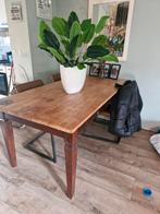 Antieke eettafel, Huis en Inrichting, Tafels | Eettafels, Zo goed als nieuw, Vijf personen of meer, Rechthoekig, 50 tot 100 cm