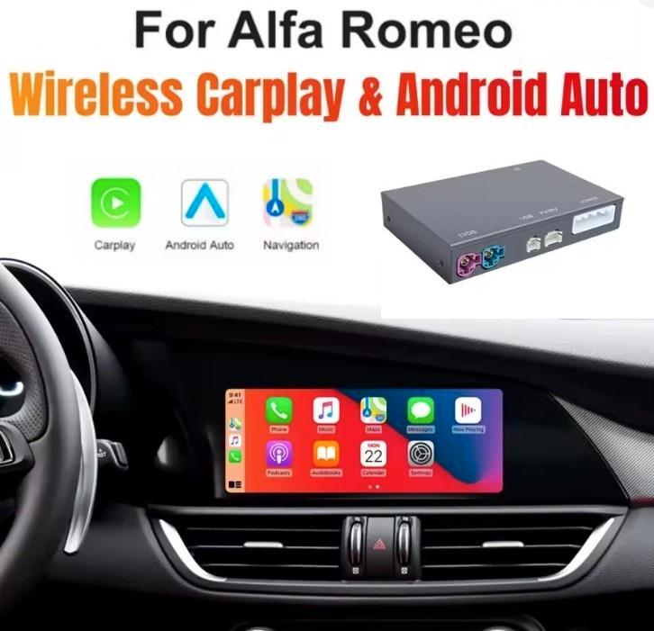 Alfa Romeo Giulia Giulietta apple carplay androidauto module, Auto diversen, Autoradio's, Nieuw, Ophalen of Verzenden