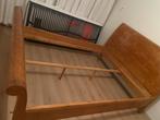 Teakhouten bed/ bedframe 140x200, Huis en Inrichting, Slaapkamer | Bedden, Gebruikt, Bruin, Tweepersoons, 200 cm