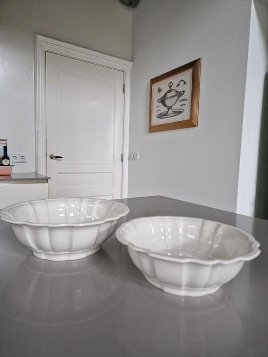 2 diepe schalen Villeroy en Boch Country Heritage, Huis en Inrichting, Keuken | Servies, Zo goed als nieuw, Schaal of Schalen