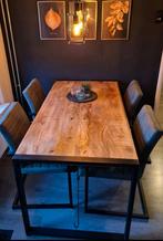 Huus Collectie Tafel & Salontafel - 2 jaar oud, Huis en Inrichting, 100 tot 150 cm, Ophalen of Verzenden, Zo goed als nieuw, Metaal