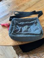 Keurige Kipling tas grijs, Grijs, Ophalen of Verzenden, Minder dan 30 cm, Zo goed als nieuw