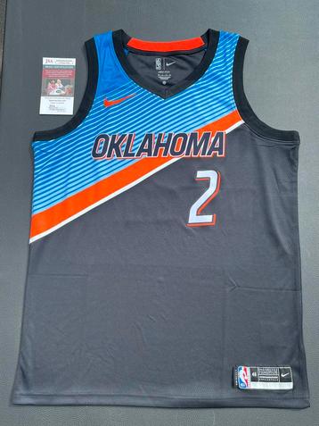 Gesigneerd Shai Gilgeous-Alexander Nike OKC Thunder jersey beschikbaar voor biedingen