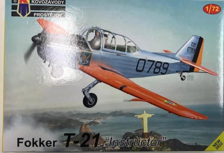 Coelianmodels, KP 72373 Fokker T-21 Instructor, 1/72 € 21,99, Hobby en Vrije tijd, Modelbouw | Vliegtuigen en Helikopters, Nieuw