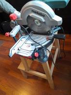 wegens beëindigen hobby, afkortzaag van Metabo te koop., Doe-het-zelf en Verbouw, Gereedschap | Zaagmachines, 1200 watt of meer