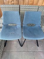 2 Goossens Eettafelstoelen, Huis en Inrichting, Stoelen, Ophalen, Gebruikt, Twee, Metaal