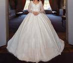 Elegante bruidsjurk / gelinlik maat 36-40, Ophalen of Verzenden, Zo goed als nieuw, Wit, Trouwjurk