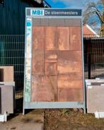 60m Terrastegels wildverband bont gekleurd 6cm.dik s-partij, Nieuw, Ophalen of Verzenden, 10 m² of meer, Beton