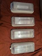 Set van 4 gebruikte lampen, Ophalen of Verzenden, Gebruikt, Minder dan 50 watt, Lamp met armatuur