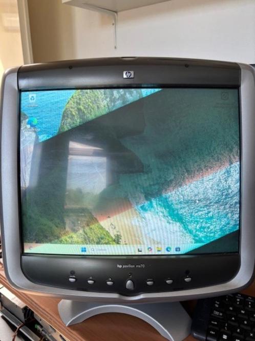HP pavilion mx70 multimedia CRT monitor, Computers en Software, Vintage Computers, Ophalen