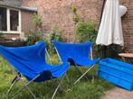 Fijne lafuma vlinderstoeltjes, Ophalen of Verzenden, Gebruikt, Campingstoel