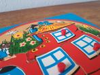 Vintage houten Simplex Toys puzzel Muizenhuis, Ophalen of Verzenden, Zo goed als nieuw