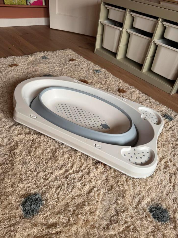 Opvouwbaar Babybadje, Kinderen en Baby's, Badjes en Verzorging, Zo goed als nieuw, Badje, Overige merken, Standaard, Ophalen